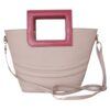 BOLSO TOTE MINI CRUVE NUDE