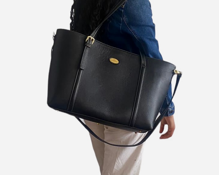 MAXI BOLSO TOTE BASICO NEGRO - Image 3
