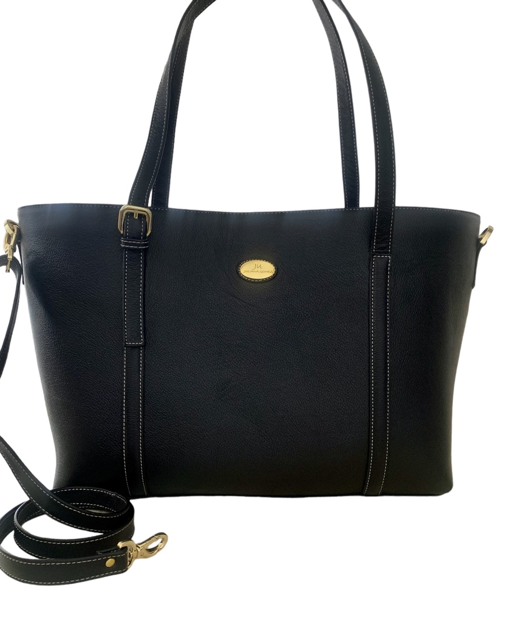 MAXI BOLSO TOTE BASICO NEGRO