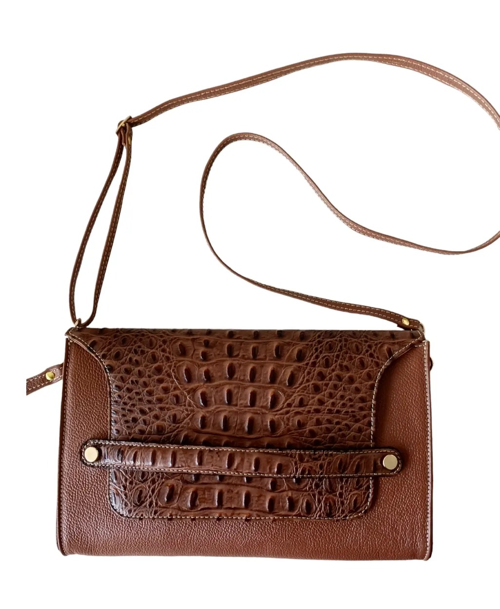 BOLSO BANDOLERA CAFE CROCO