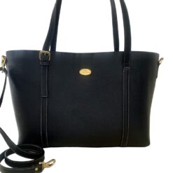 MAXI BOLSO TOTE BASICO NEGRO