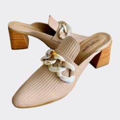 MULES ICONIC NUDE DE TACON