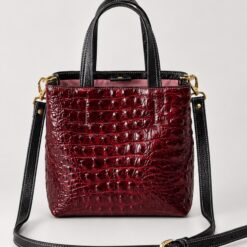 TOTE BORGOÑA BRILLANTE MINI