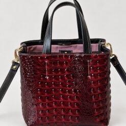 Alternative view of TOTE BORGOÑA BRILLANTE MINI