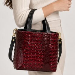 TOTE BORGOÑA BRILLANTE MINI - Image 3