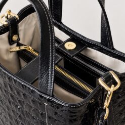 TOTE CROCCO MINI NEGRO - Image 2